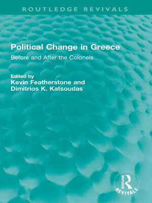 cover image of Political Change in Greece